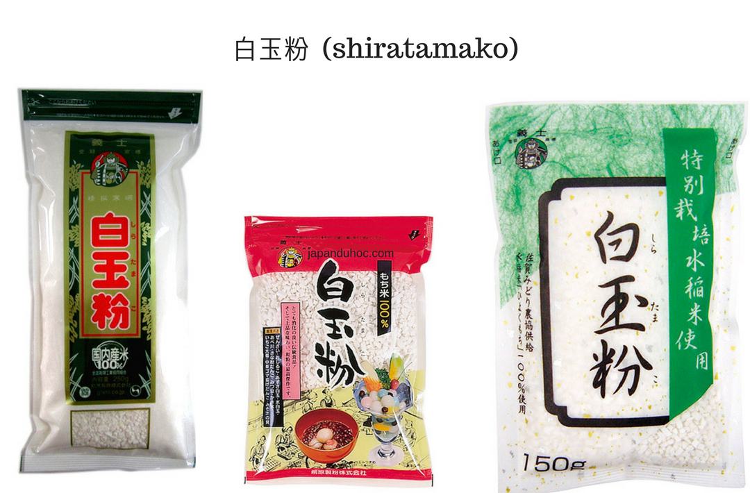 Bột gạo nếp shiratamako